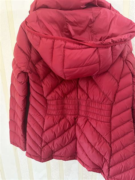 steppjacke rot michael kors|michael kors jacken damen.